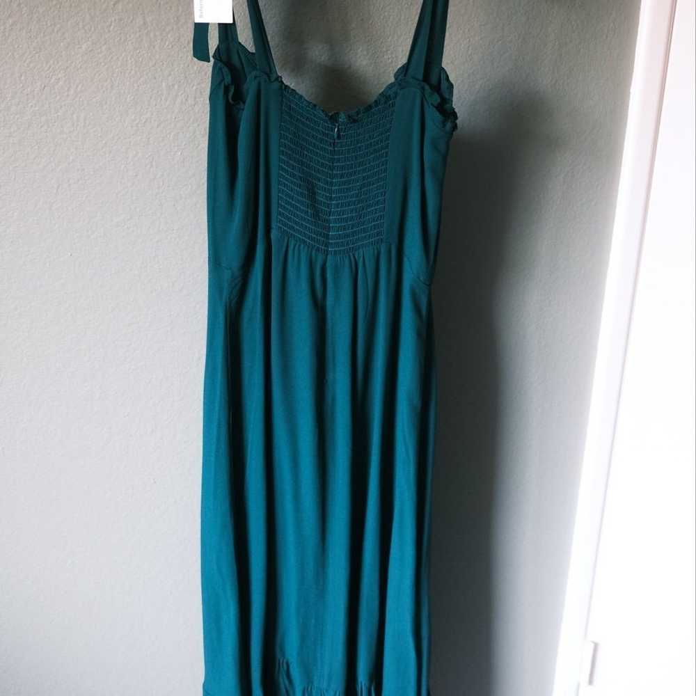 Reformation Nikita Green Midi Dress - image 7