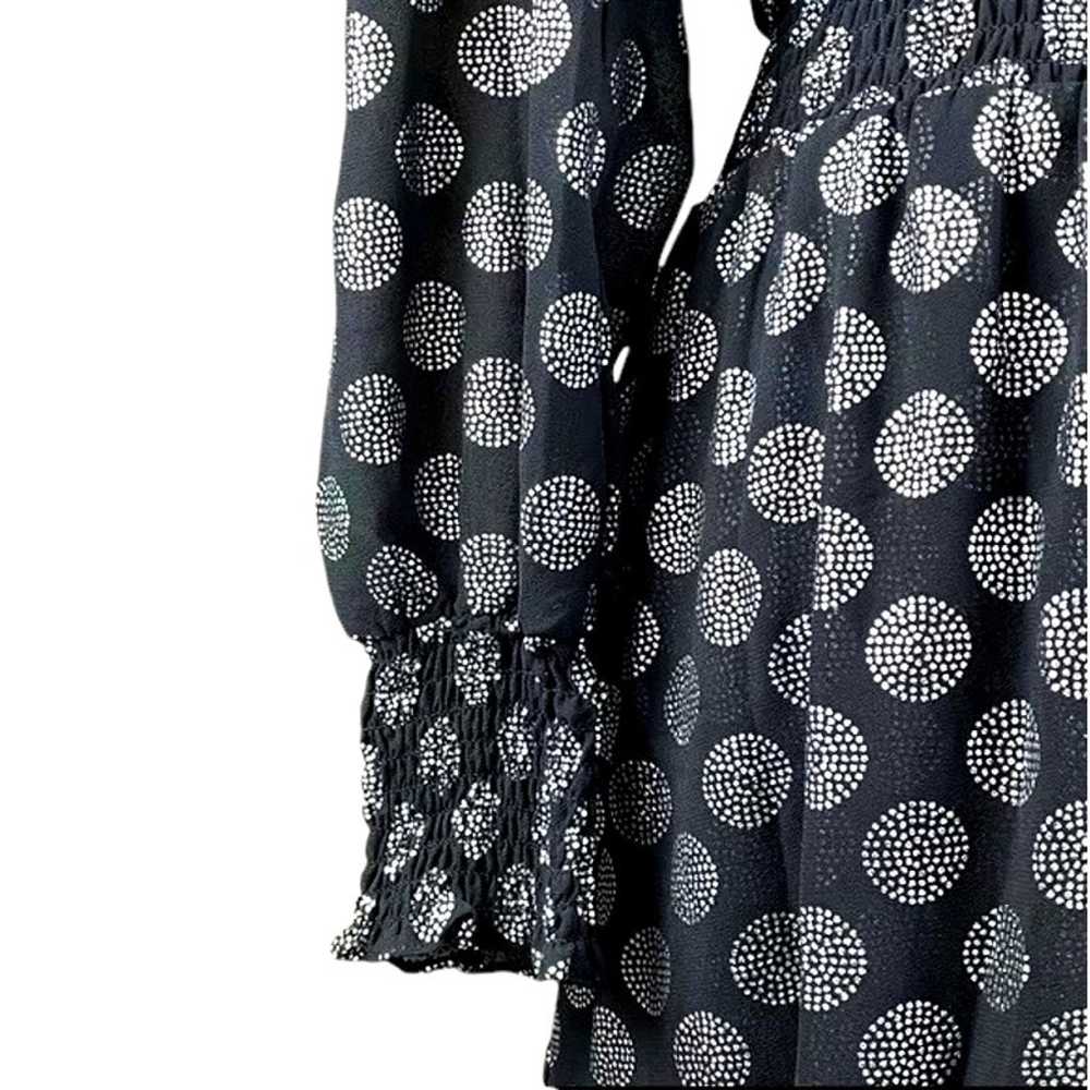 Michael Kors Polka Dot Mini Dress | Size M - image 3