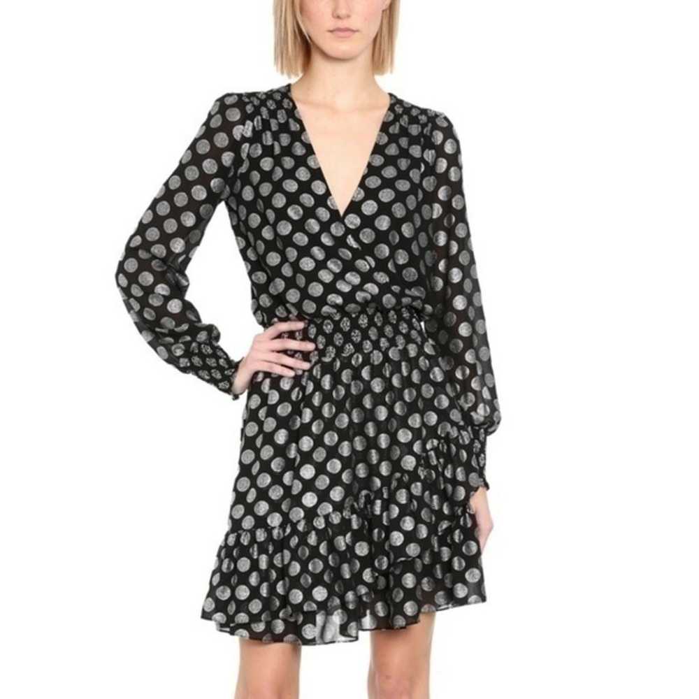 Michael Kors Polka Dot Mini Dress | Size M - image 6