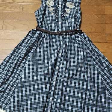 Lois CRAYON Checkered Dress - image 1