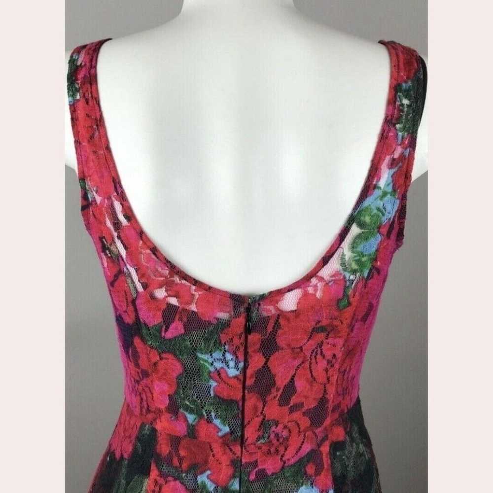 Size 8 EUC Gorgeous Anthropologie Tracy Reese Red… - image 3