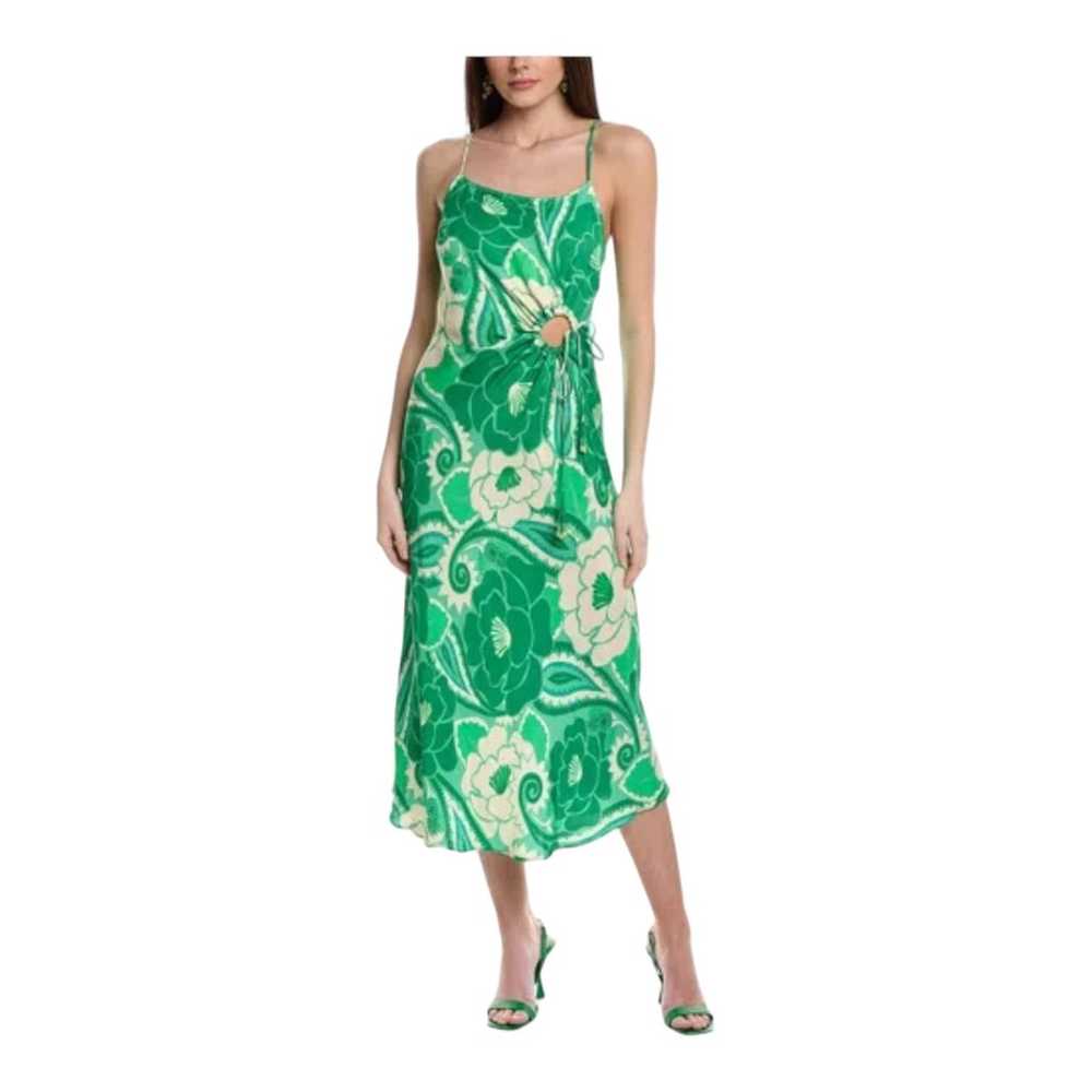 Farm Rio dress Tropical groove midi sleeveless La… - image 9