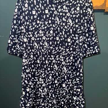 Tyler Boe Flowered Midi Dress - Size Large