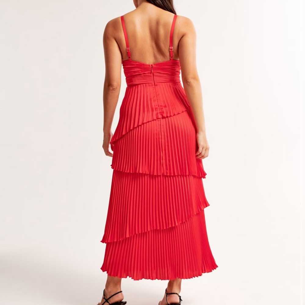 Rec Pleated Tiered Maxi Dress - image 6