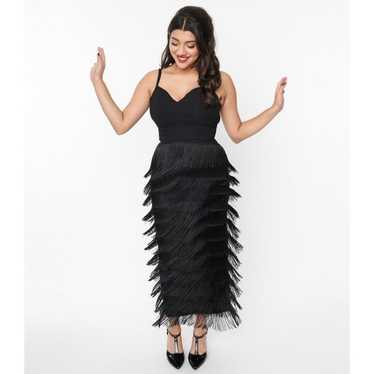 Some Like It Hot Fringe Wiggle Dress