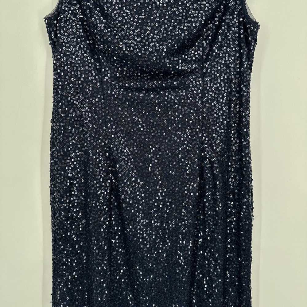 NWOT Adriana Papell Sequin Off The Shoulder Maxi … - image 6