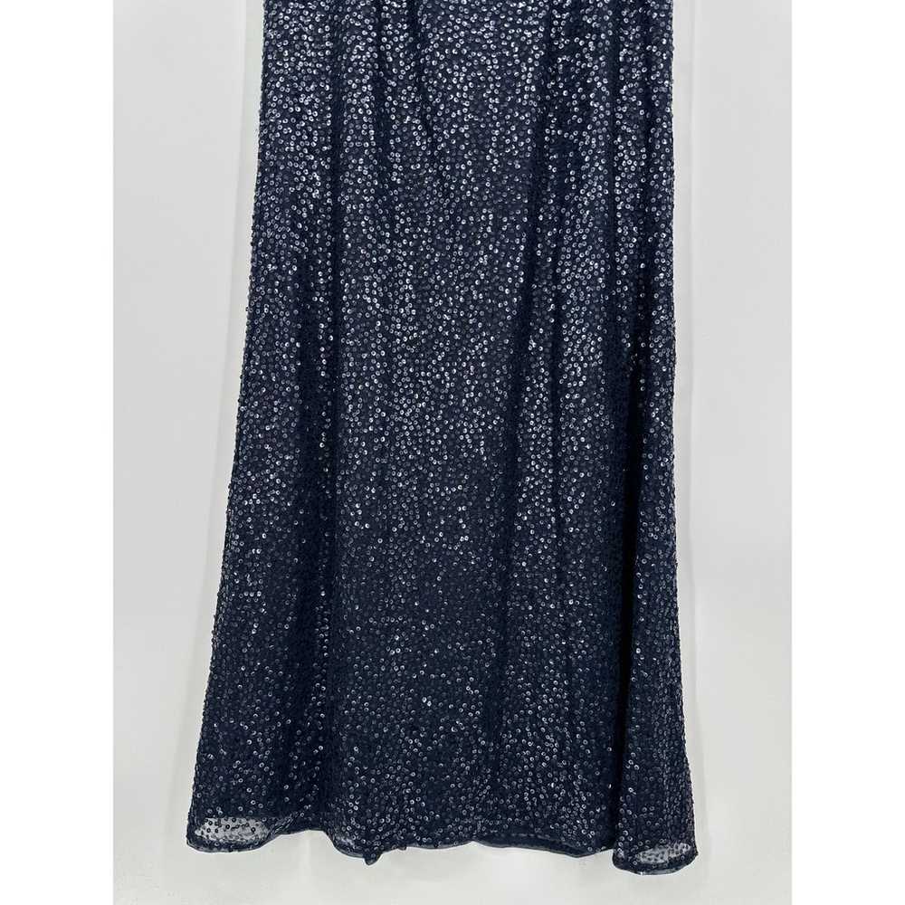 NWOT Adriana Papell Sequin Off The Shoulder Maxi … - image 7