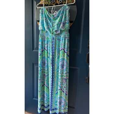 Lilly Pulitzer Strapless Maxi Dress