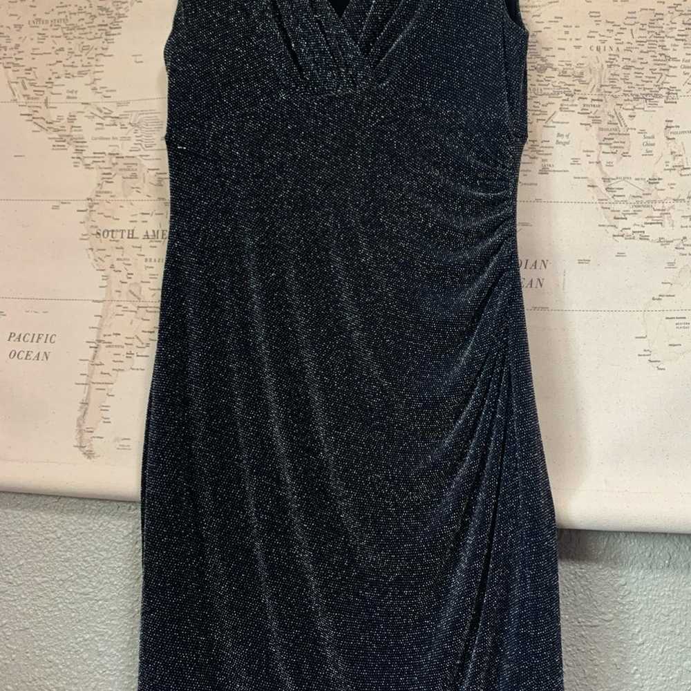 RALPH LAUREN BLACK SLEEVELESS DRESS SIZE 14 - image 7