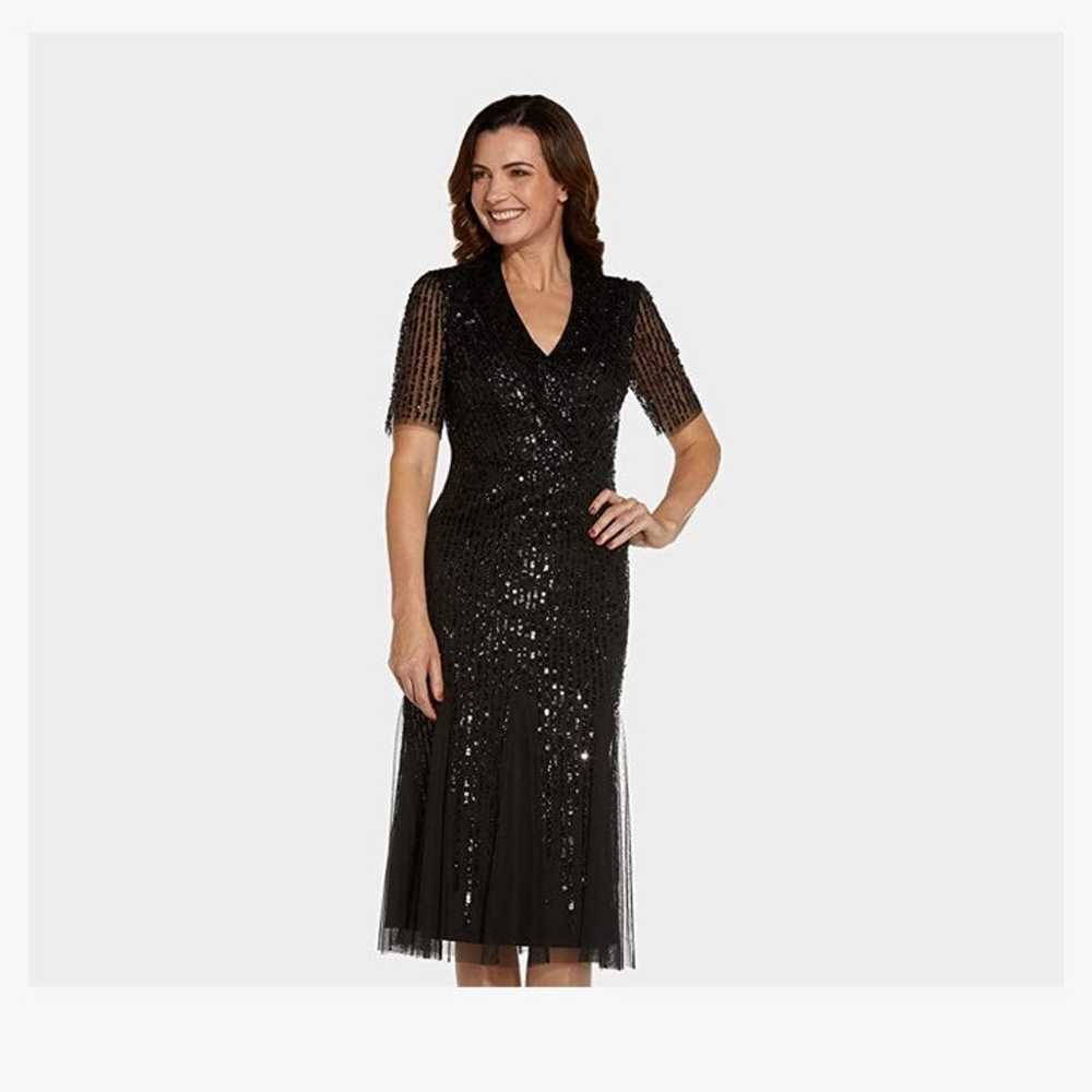 Adrianna Papell Women's sequin Midi Dress - image 1