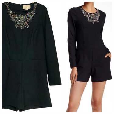 Artelier Nicole Miller Formal Romper Black Jewel … - image 1