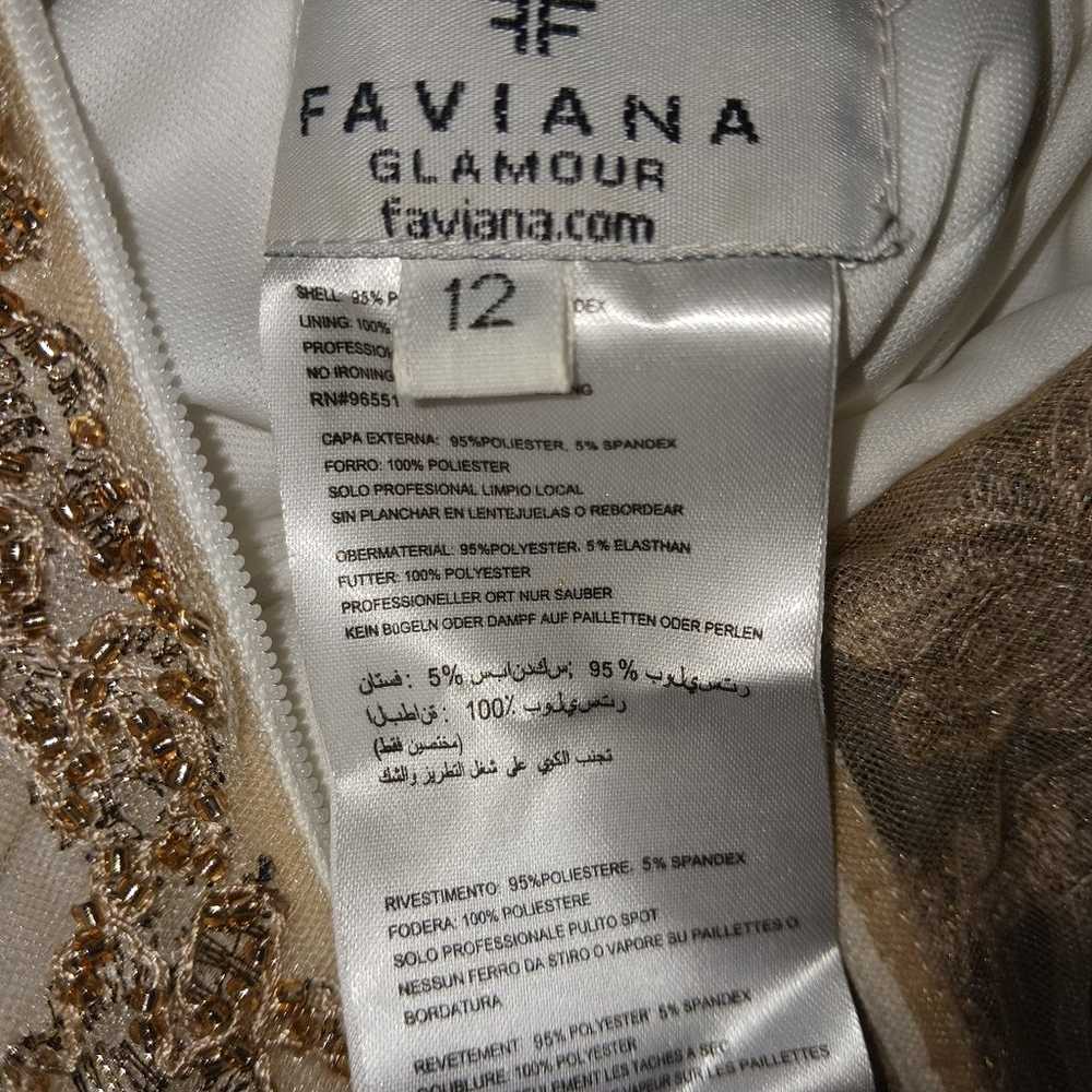 Faviana size 12 Sweetheart Neckline - image 5