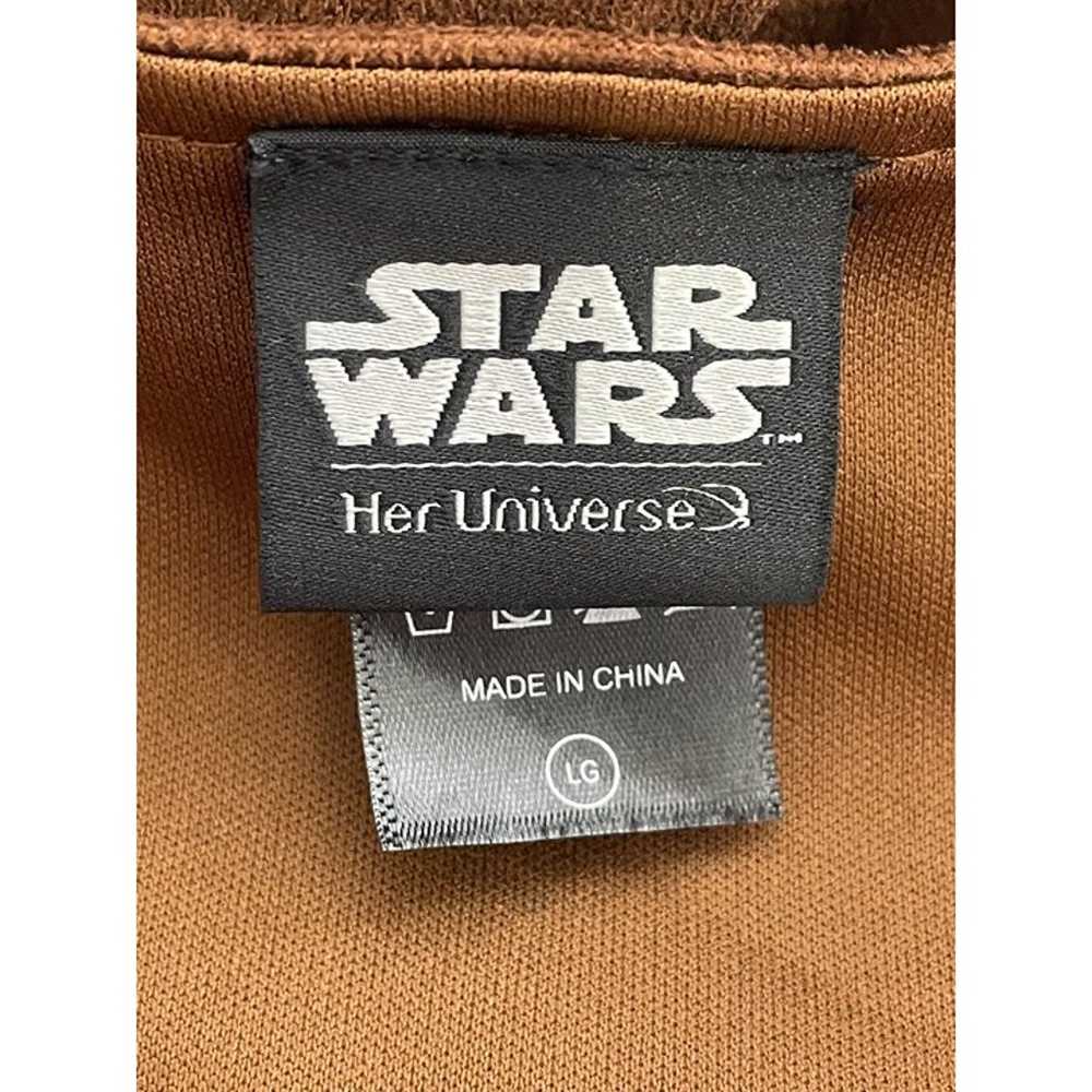 Her Universe Star Wars Solo Brown Suede Zipper Dr… - image 12