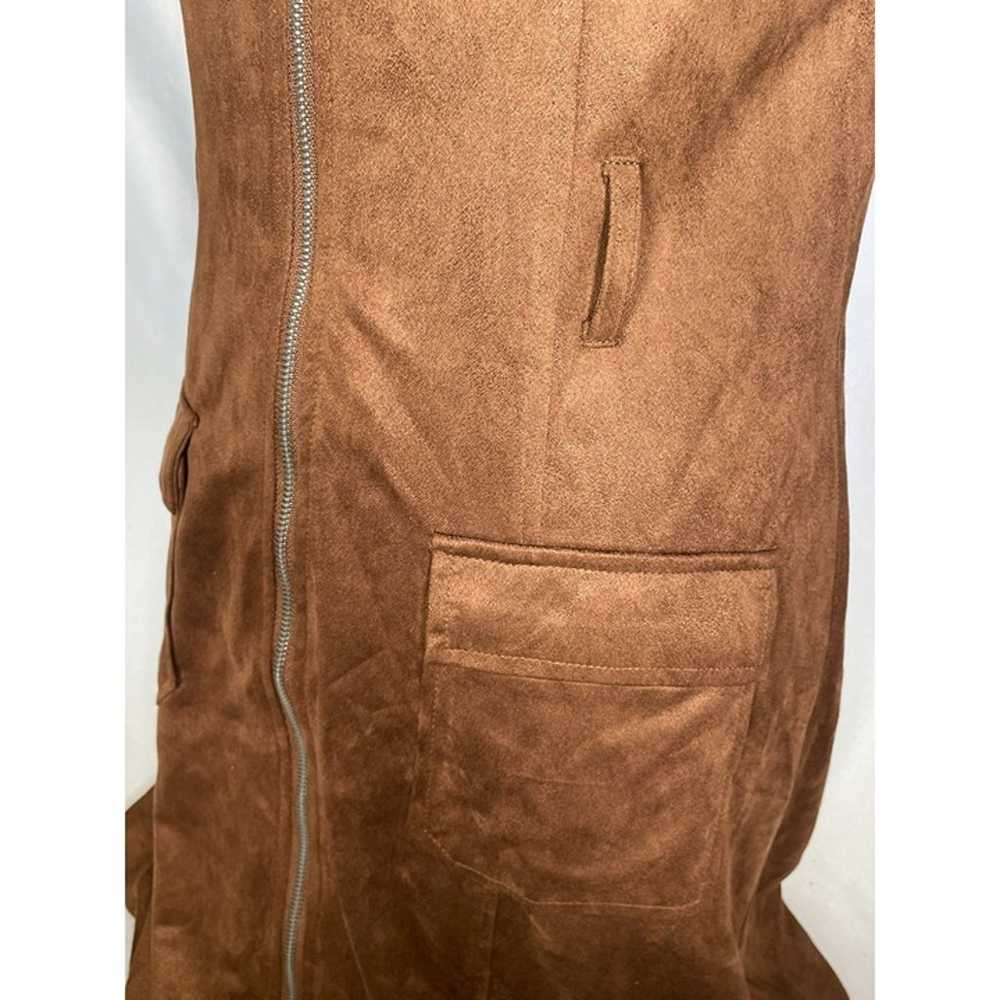 Her Universe Star Wars Solo Brown Suede Zipper Dr… - image 8