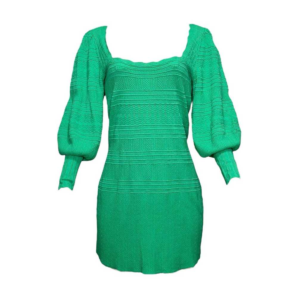 SÉZANE Hallie Knit Dress, Green, XL - image 4