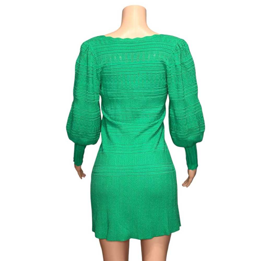 SÉZANE Hallie Knit Dress, Green, XL - image 7