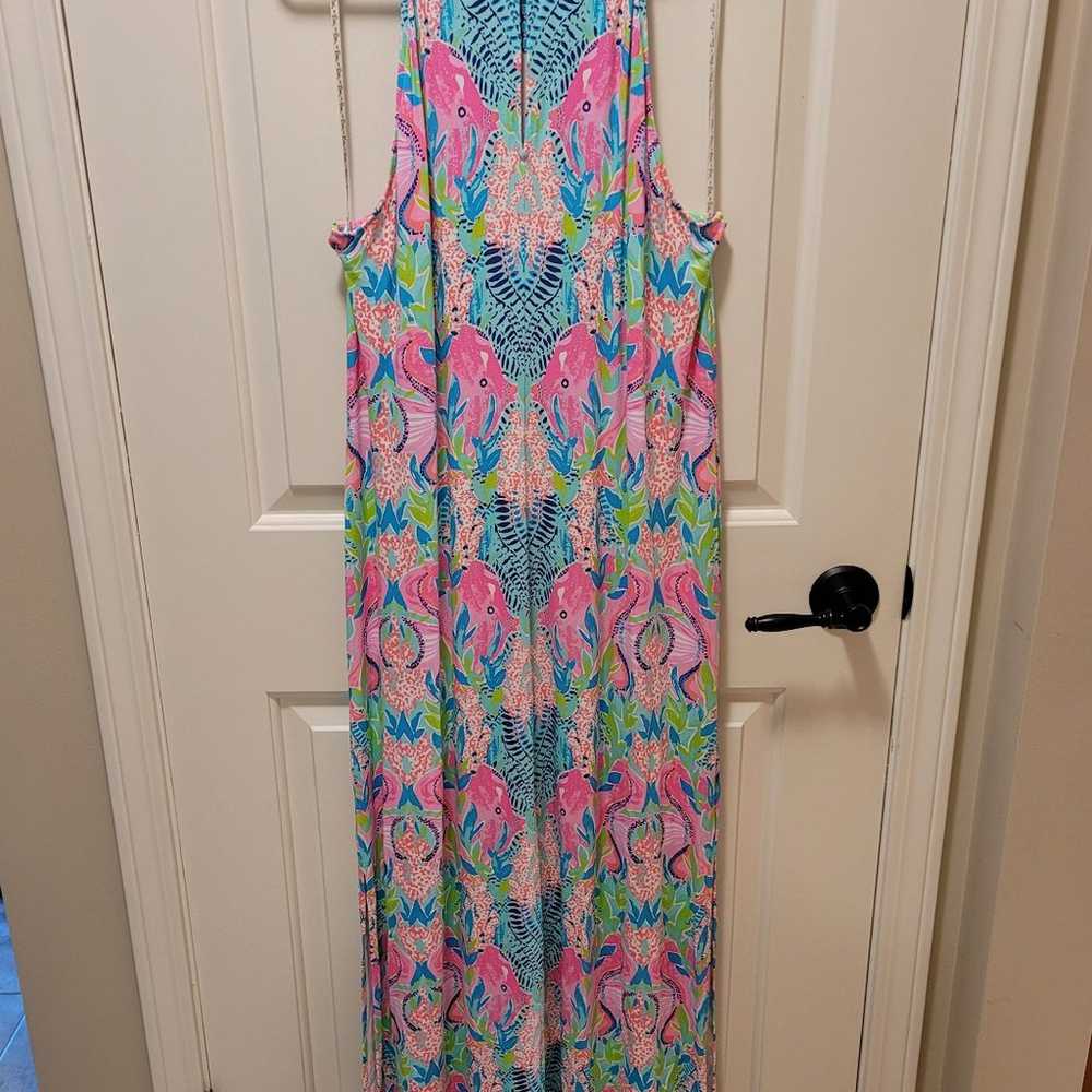 Lilly Pulitzer Monterrey Maxi dress XL - image 3