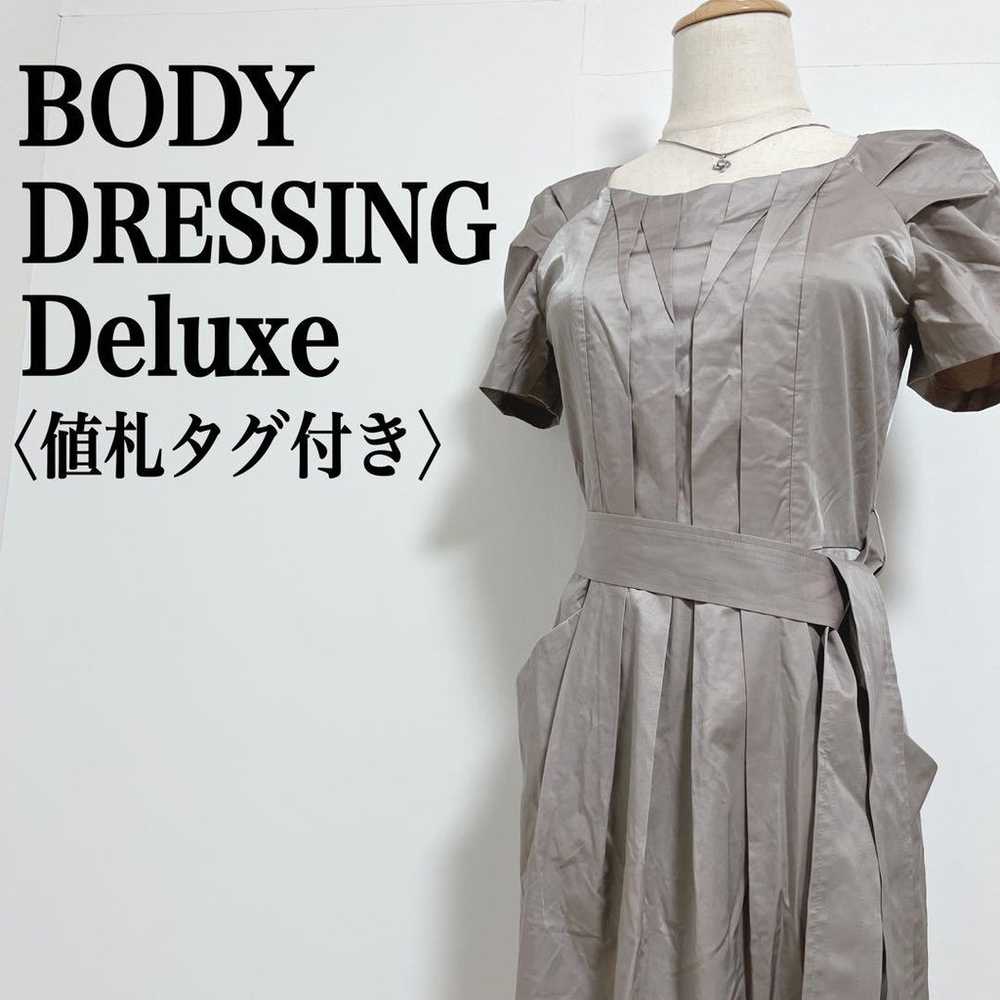 Price-tagged 【Body Dressing Deluxe】 Tack-pleated … - image 1