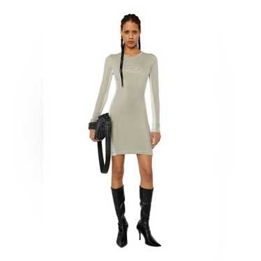 Diesel D-Ovald Bodycon Long Sleeve Dress - image 1