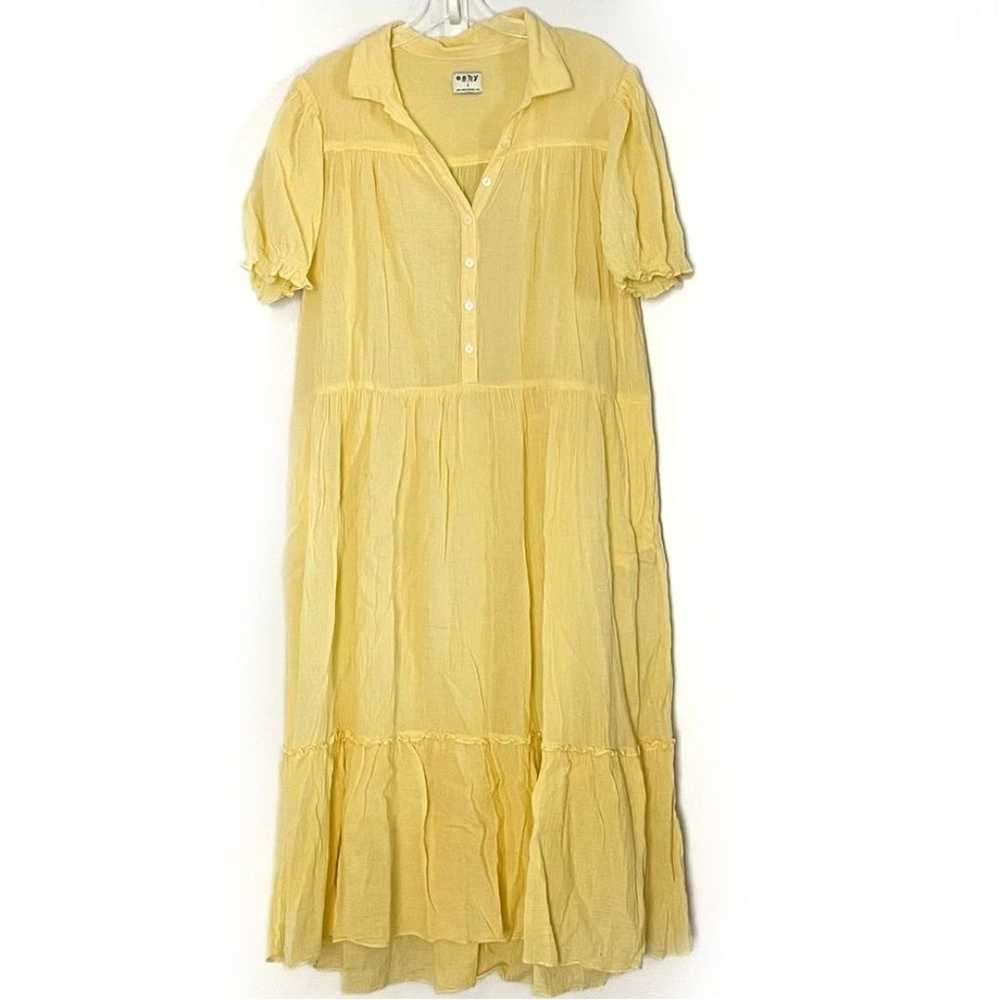 Esby Limoncello Yellow Pippa Cotton Maxi Dress - … - image 2