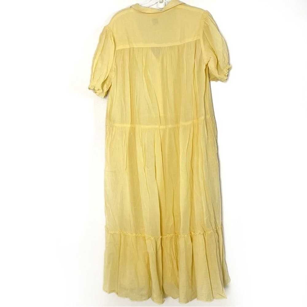 Esby Limoncello Yellow Pippa Cotton Maxi Dress - … - image 3