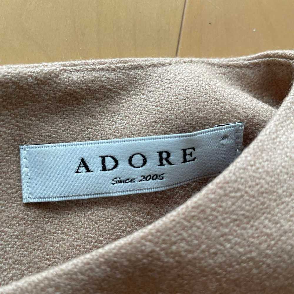 ADORE Dress 36 Beige Slit Wool - image 4