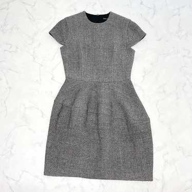 【Excellent Condition】 YOKOCHAN Tweed Balloon Dres… - image 1