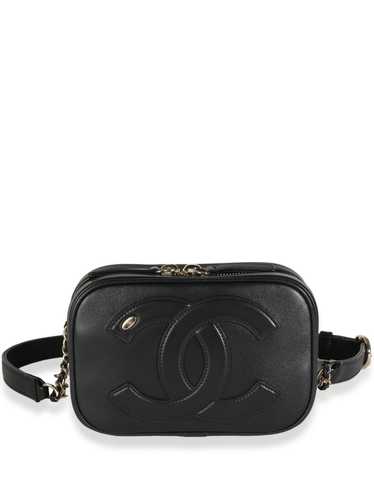 CHANEL Pre-Owned 2019 CC leather belt bag - Black