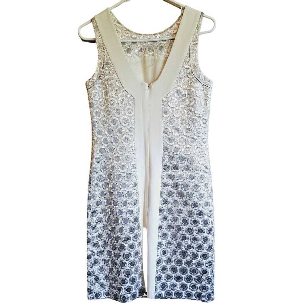 Tory Burch Sample silver metallic dress - image 2