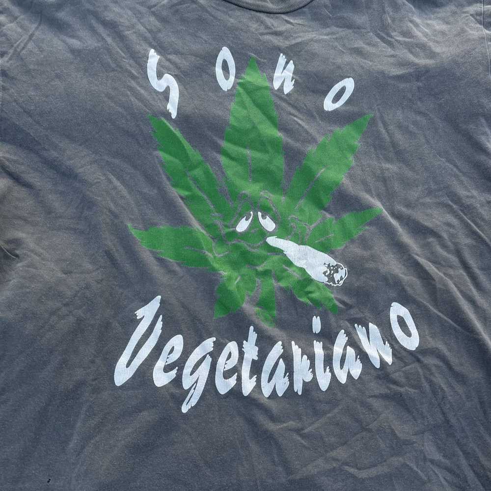 Band Tees × Gildan × Vintage Vintage 90s Weed Ras… - image 5