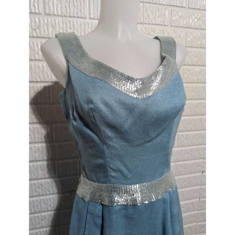 Vintage Pat Sandler for Highlight Women's Blue Li… - image 3