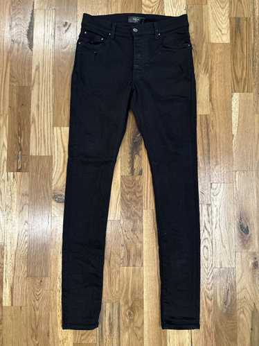 Amiri Amiri Plain Black Denim Jeans Sz 30