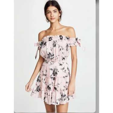 MISA Los Angeles Laiyin Floral Mini Dress Womens … - image 1