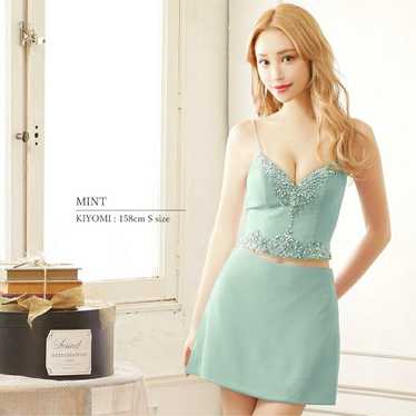 ANGELR Mint Green Slip Dress M - image 1