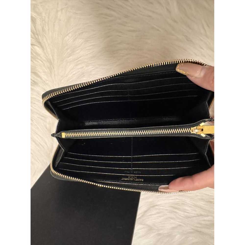 Saint Laurent Leather wallet - image 4