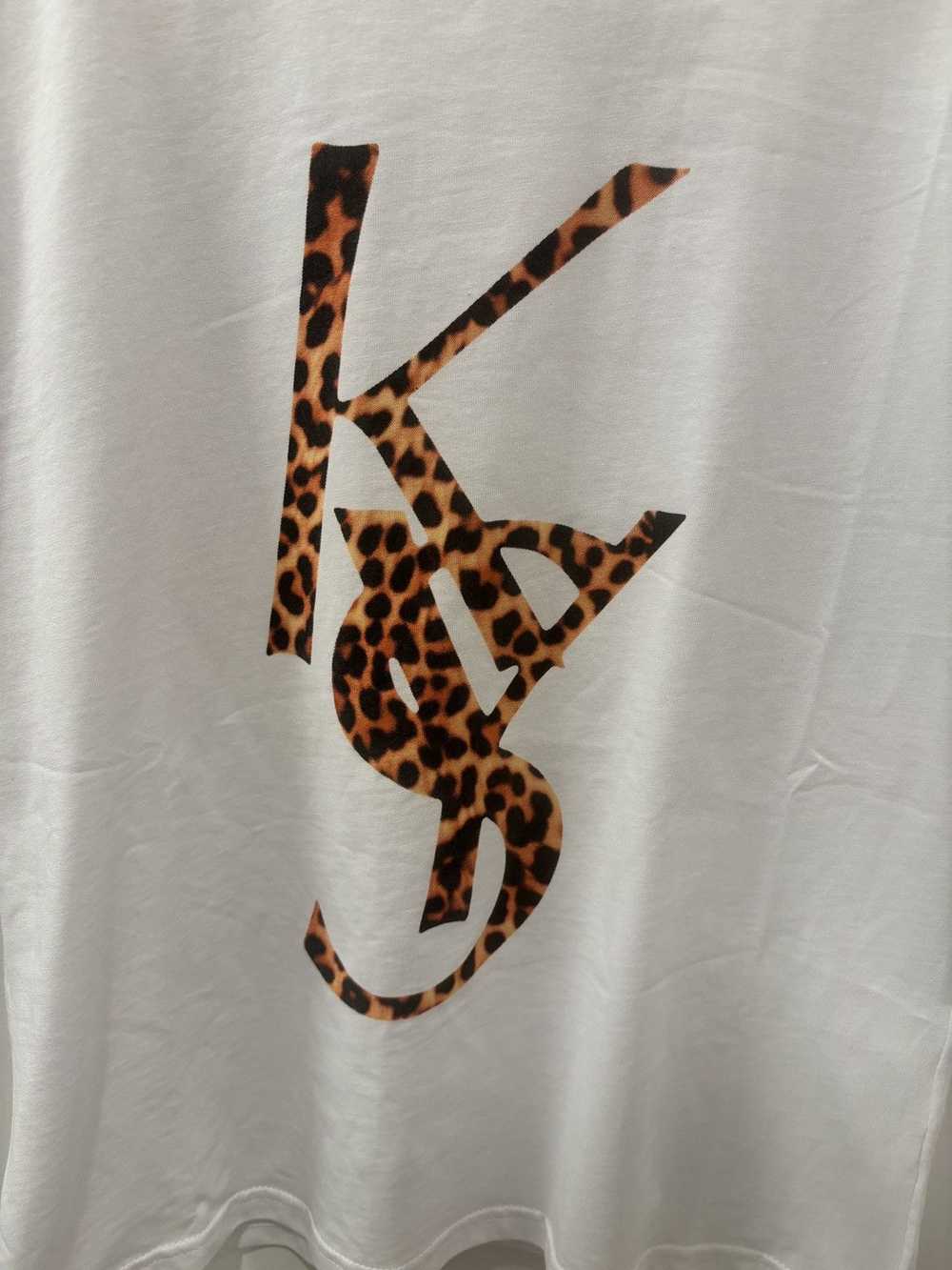 Other Leopard print “KYS” tee - image 2