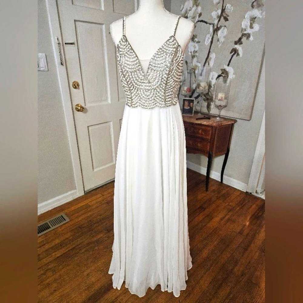 Speechless gown with pearl and rhinestones bodice - image 1