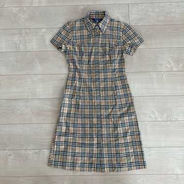 Burberry Blue Label Short Sleeve One-Piece Dress … - image 1