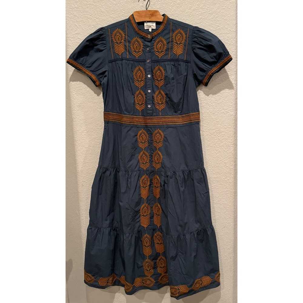 Bohme Siya Embroidered Dress Size Large - image 10