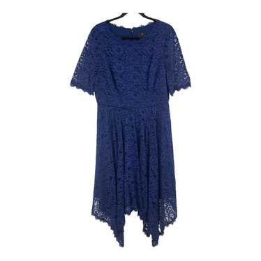 By Shani Dress lace asymmetrical sharkbite hem mi… - image 1