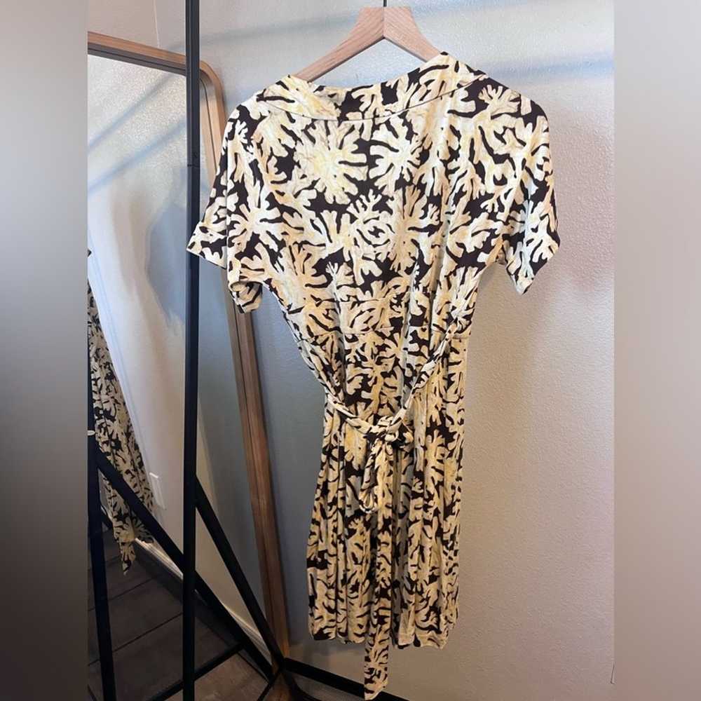 Diane Von Furstenberg DVF Wrap Dress 100% Silk Je… - image 4