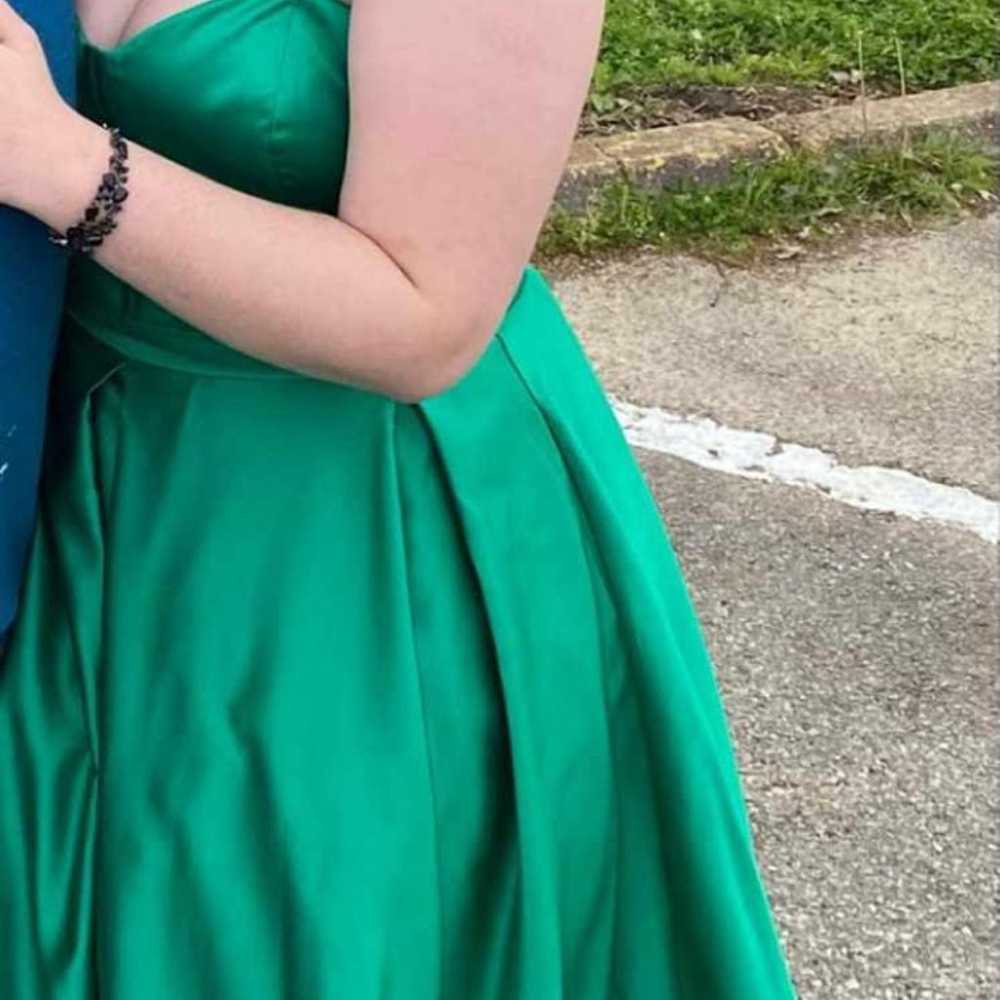 Emerald Green Prom Dress - image 2