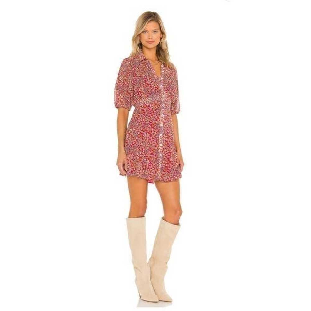 Free people- Bonnie Mini Dress size Large - image 2