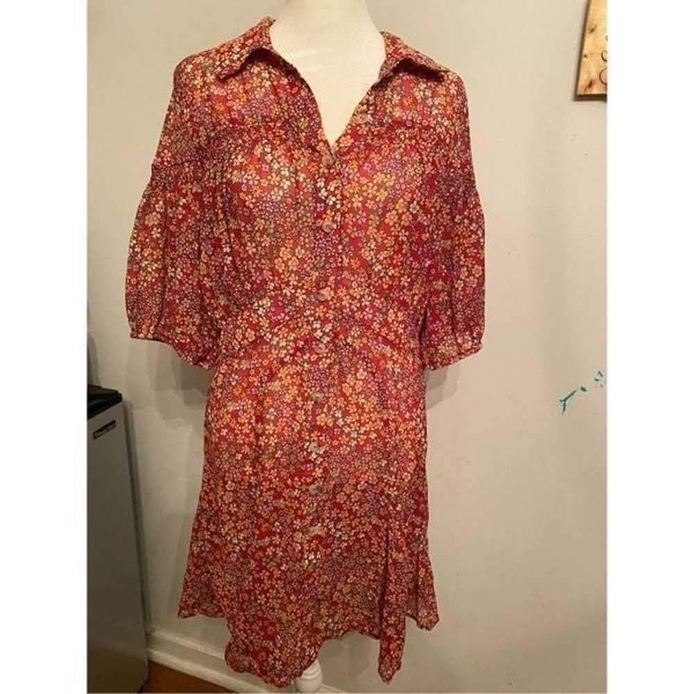 Free people- Bonnie Mini Dress size Large - image 5