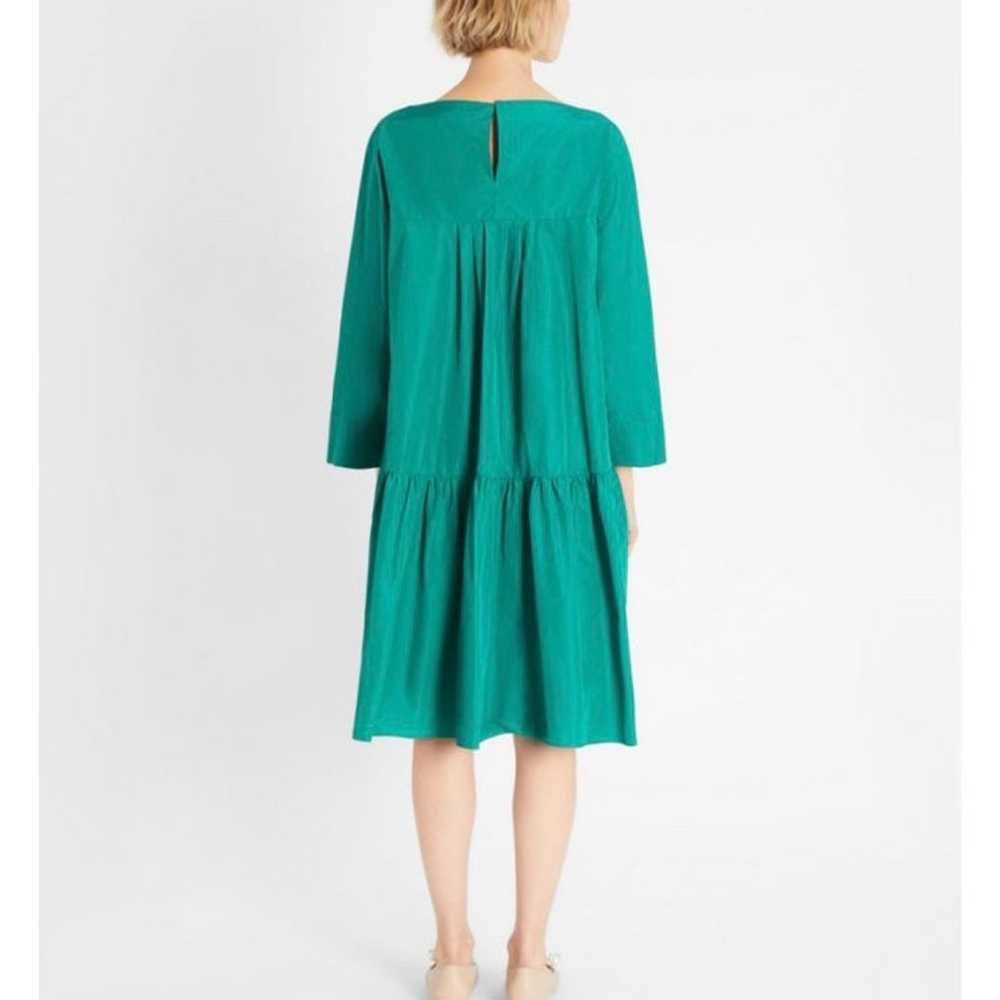 MaxMara | Weekend - Boat Neck Cotton Taffeta Dres… - image 3