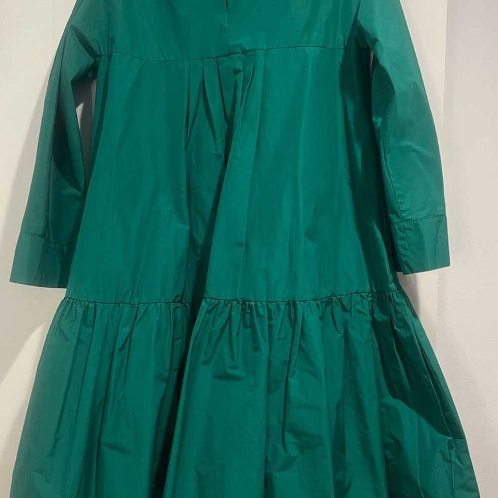 MaxMara | Weekend - Boat Neck Cotton Taffeta Dres… - image 5