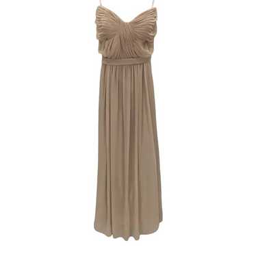 Dessy Collection Vivian Diamond Strapless Chiffon… - image 1