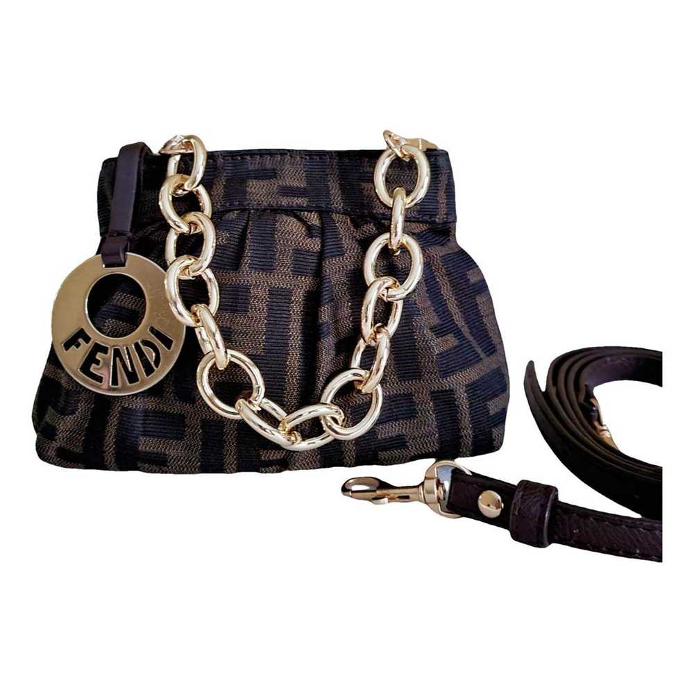 Fendi Baguette cloth handbag - image 1