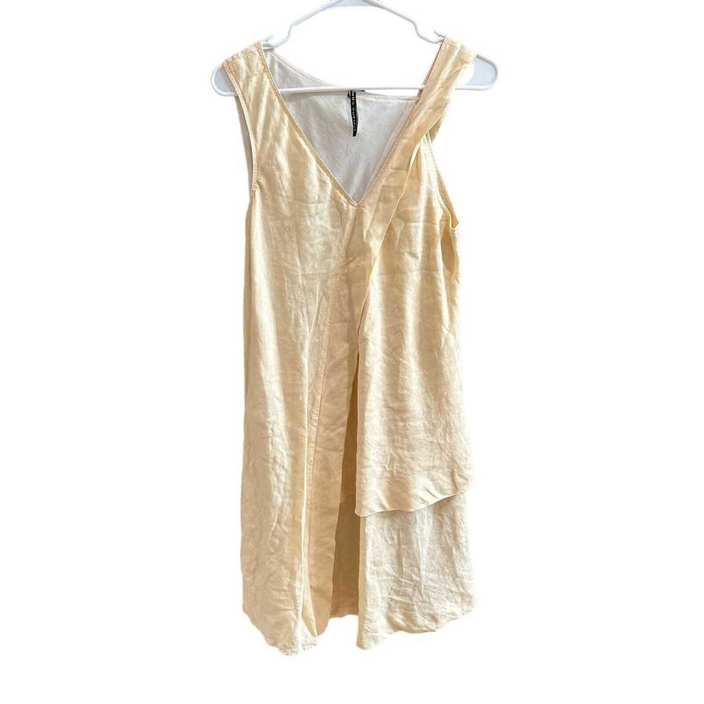 Liviana Conti Women's Large Linen Shift Dress w/ … - image 1