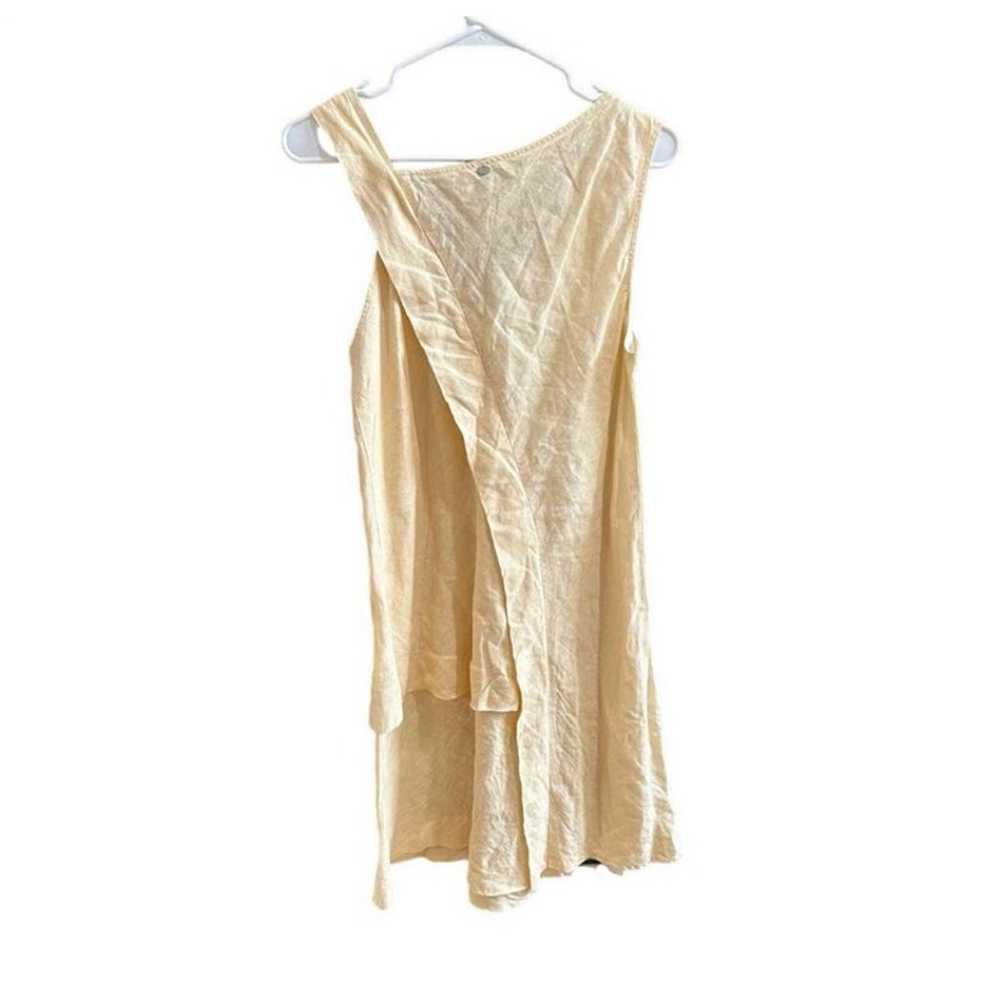 Liviana Conti Women's Large Linen Shift Dress w/ … - image 2